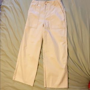 Urban outfitters cream pants